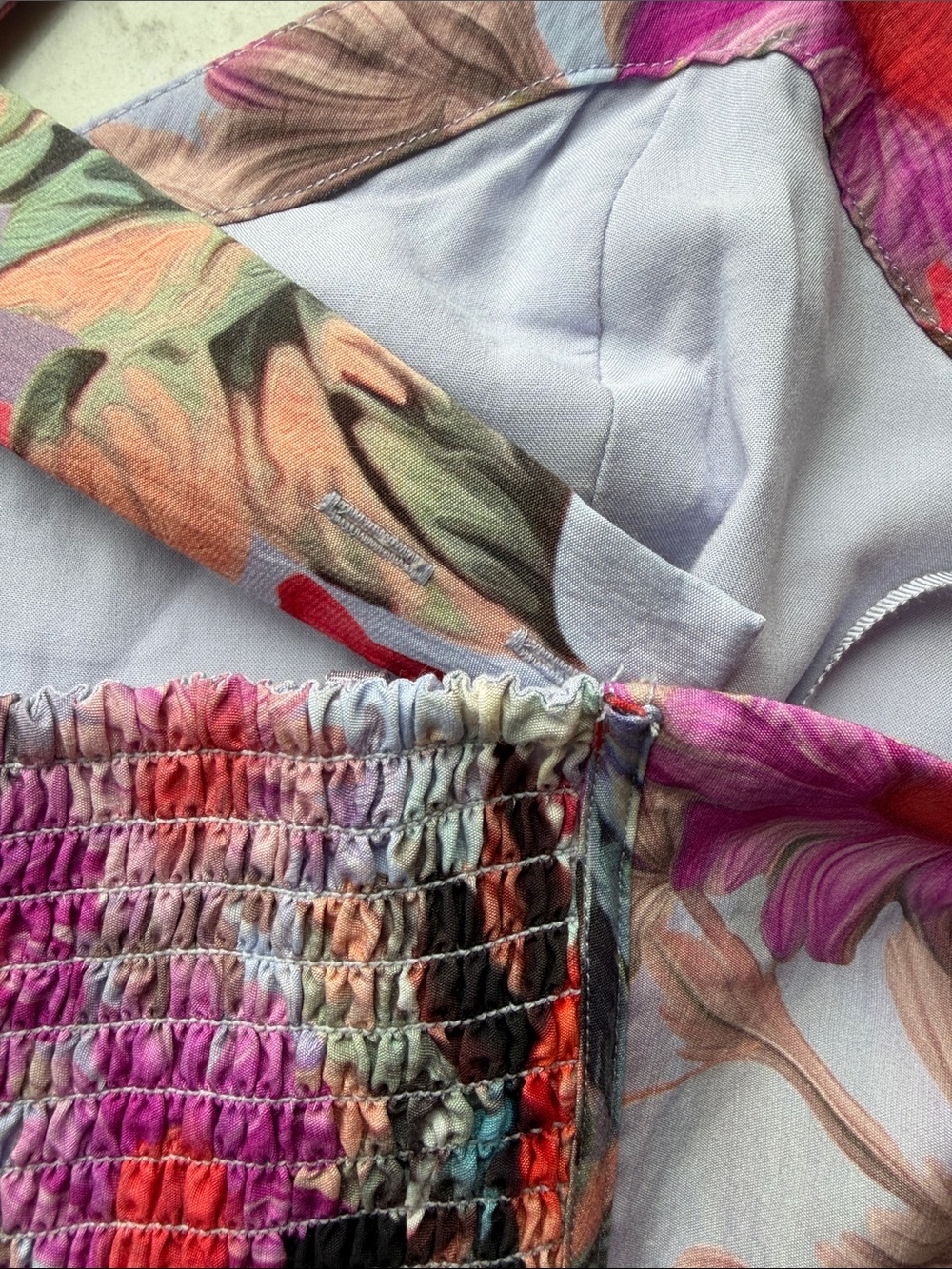 Anthropologie Floral Dress in Black and Multicolor - Picture 6 of 13